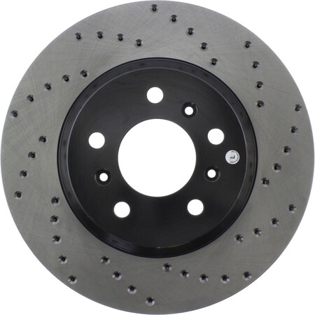 Centric Parts Sport Cross Drilled Brake Rotor, 128.62098L 128.62098L